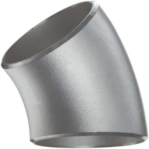 Kolano nierdzewne bez szwu 45° 1,5D (Typ 3) DN40 średnica 48,3 mm x 2,6 mm ze stali 1.4541 / 321