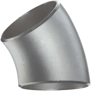 Kolano nierdzewne bez szwu 45° 1,5D (Typ 3) DN150 średnica 168,3 mm x 4,5 mm ze stali 1.4541 / 321